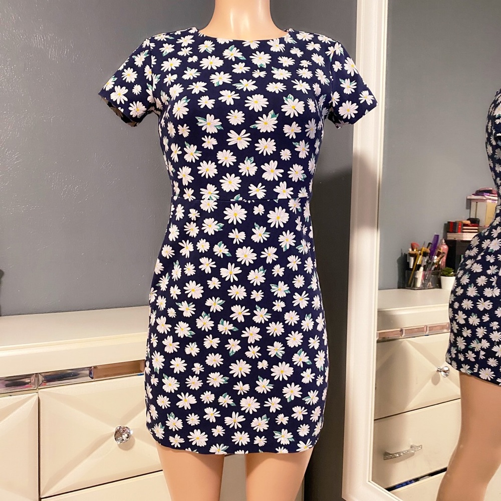 Old Navy Floral Print Bodycon Dress